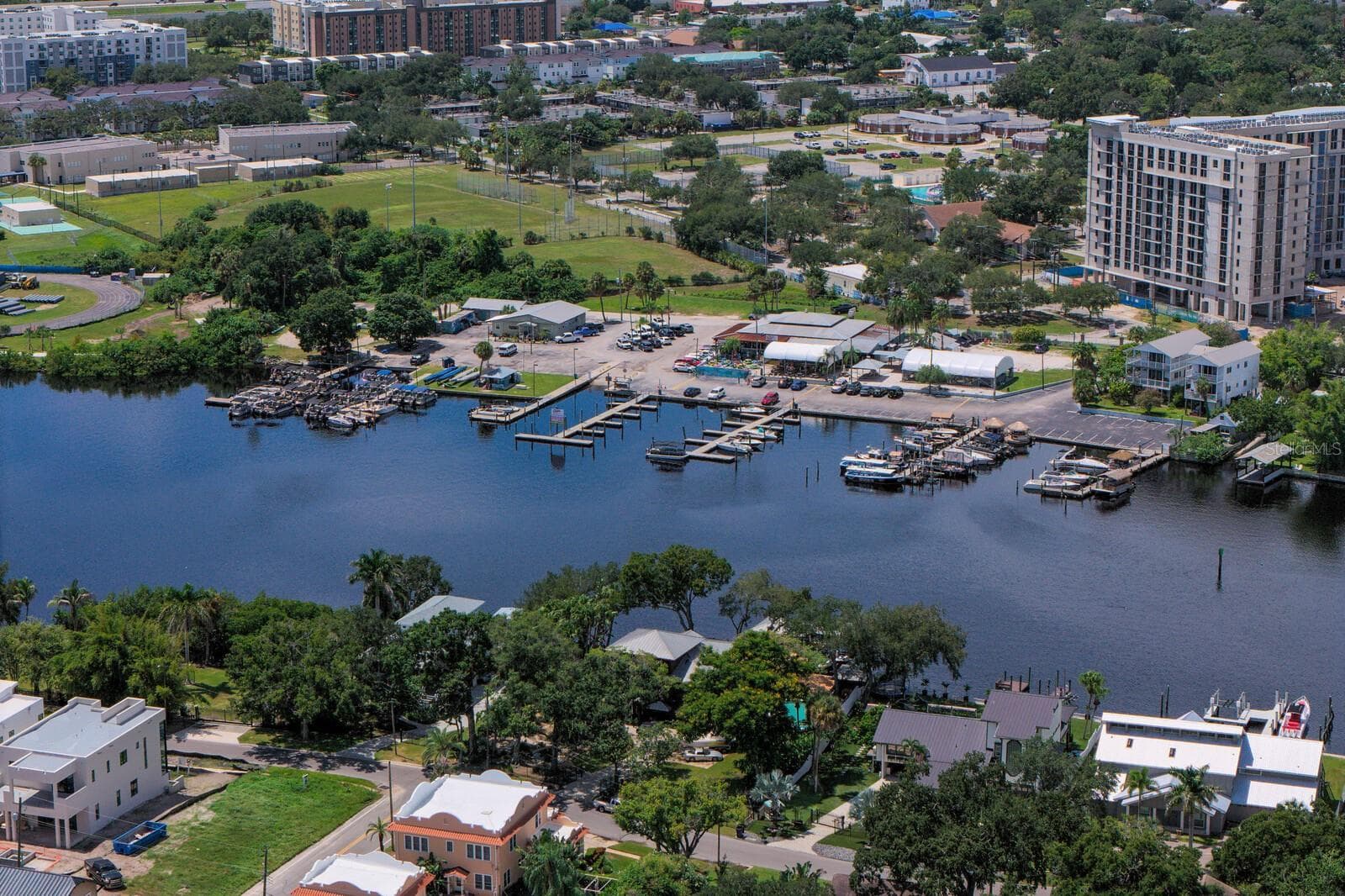 VIEW OF HILLSBOROUGH RIVER - 705 W WEST ST, TAMPA