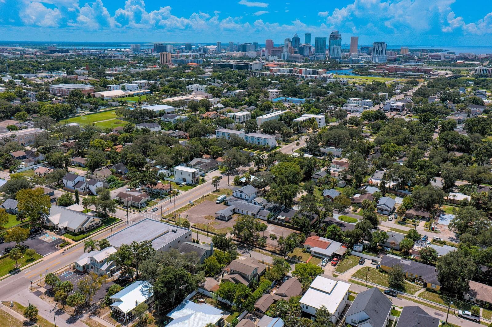 AERIAL VIEW - 705 W WEST ST, TAMPA