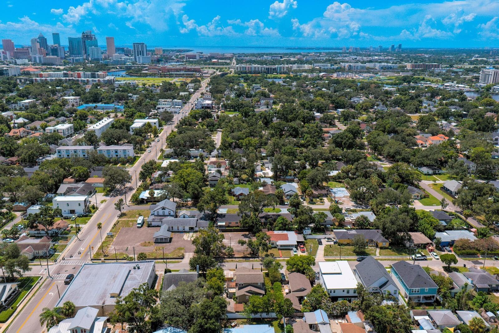 AERIAL VIEW - 705 W WEST ST, TAMPA