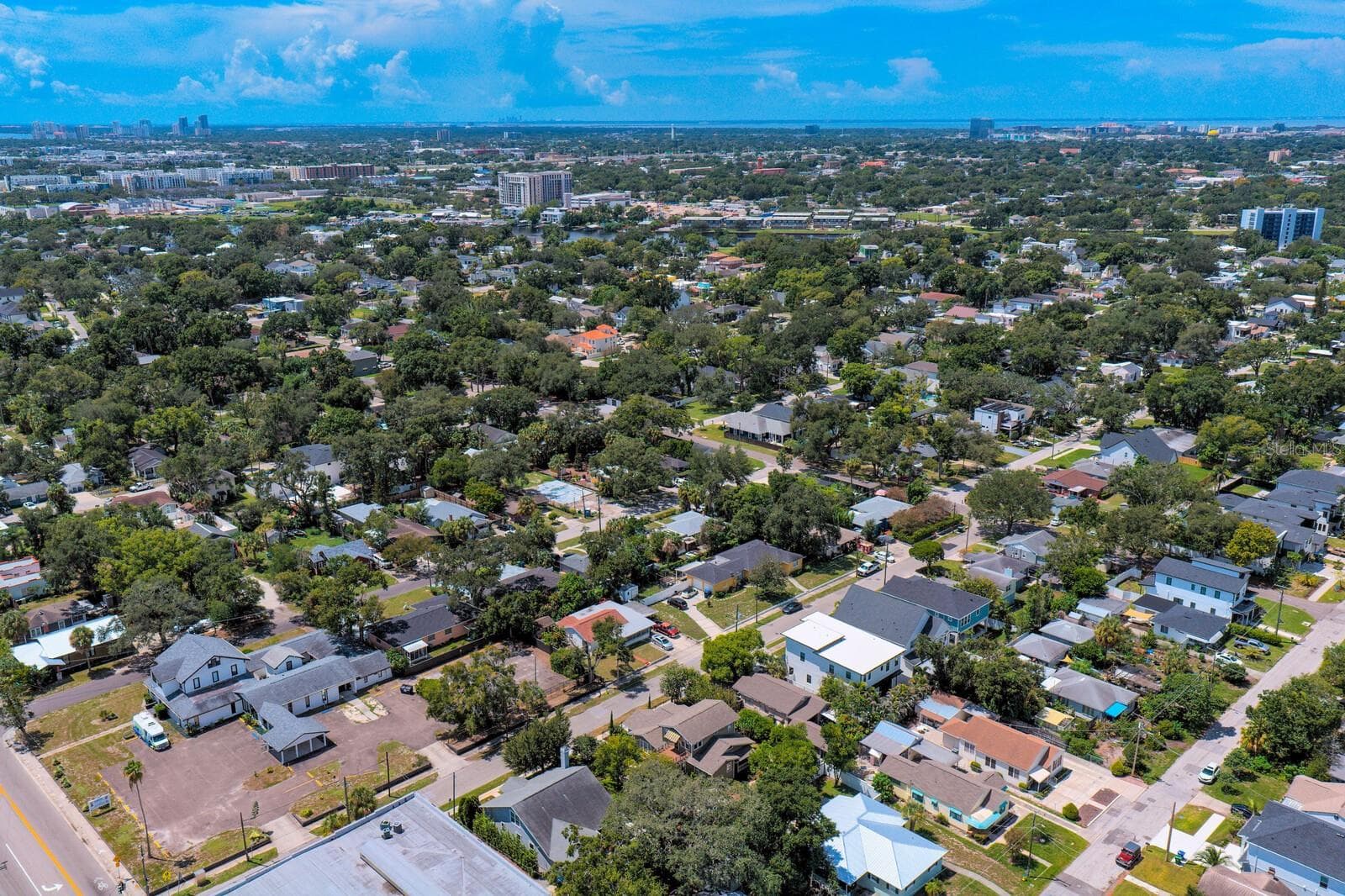 AERIAL VIEW - 705 W WEST ST, TAMPA
