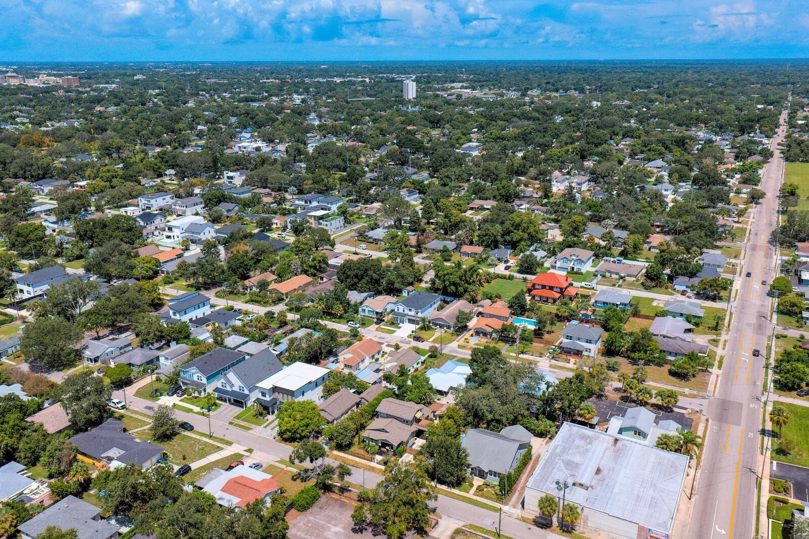 AERIAL VIEW - 705 W WEST ST, TAMPA