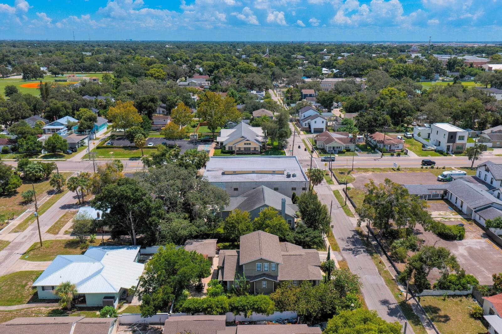 AERIAL VIEW - 705 W WEST ST, TAMPA