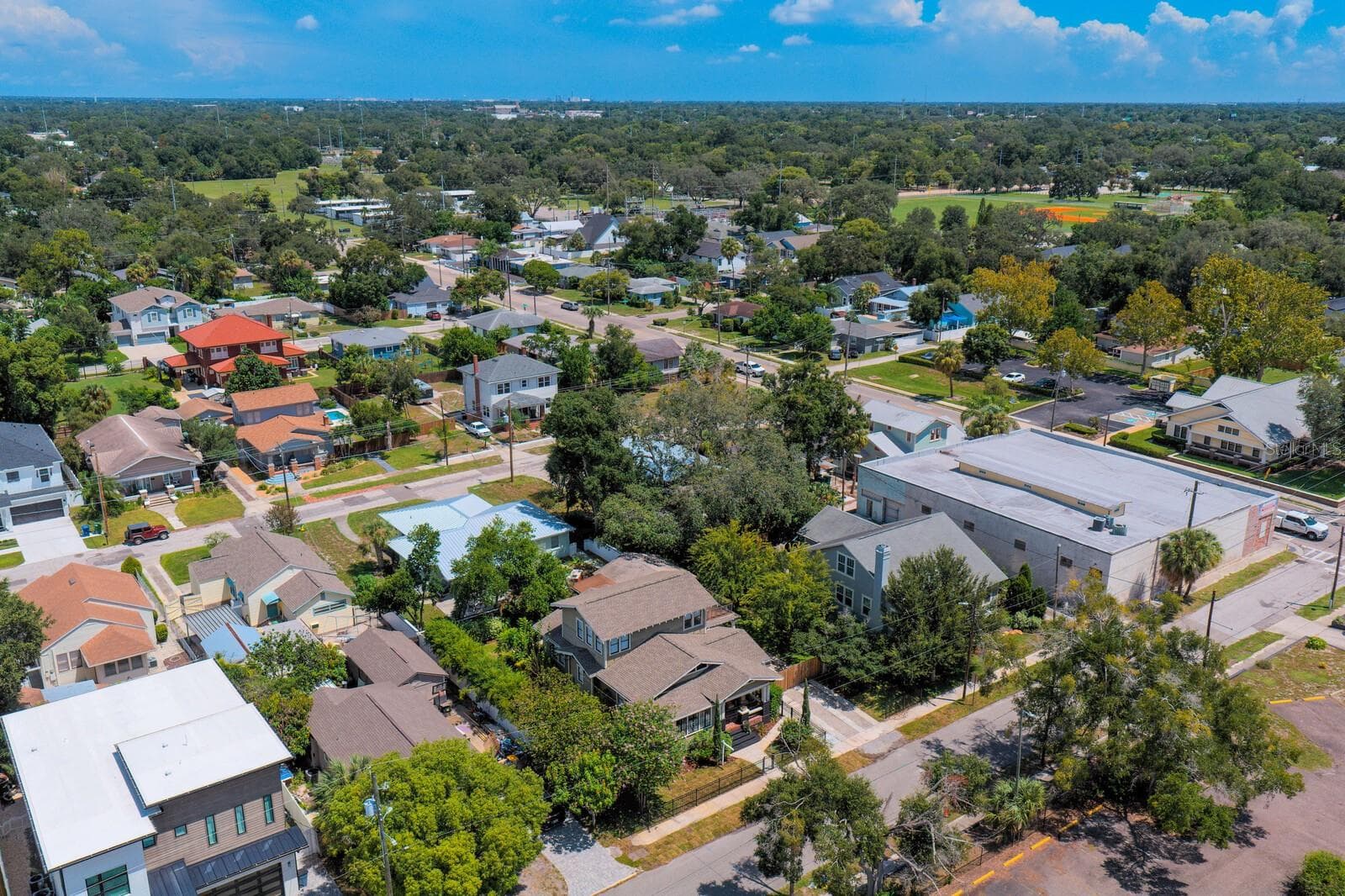 AERIAL VIEW - 705 W WEST ST, TAMPA