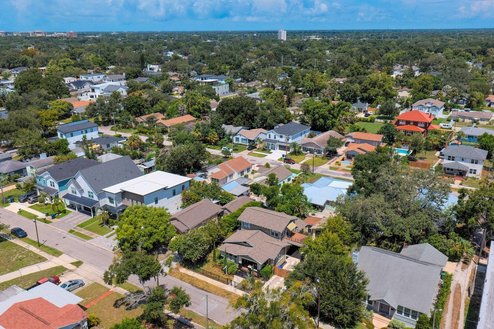 AERIAL VIEW - 705 W WEST ST, TAMPA