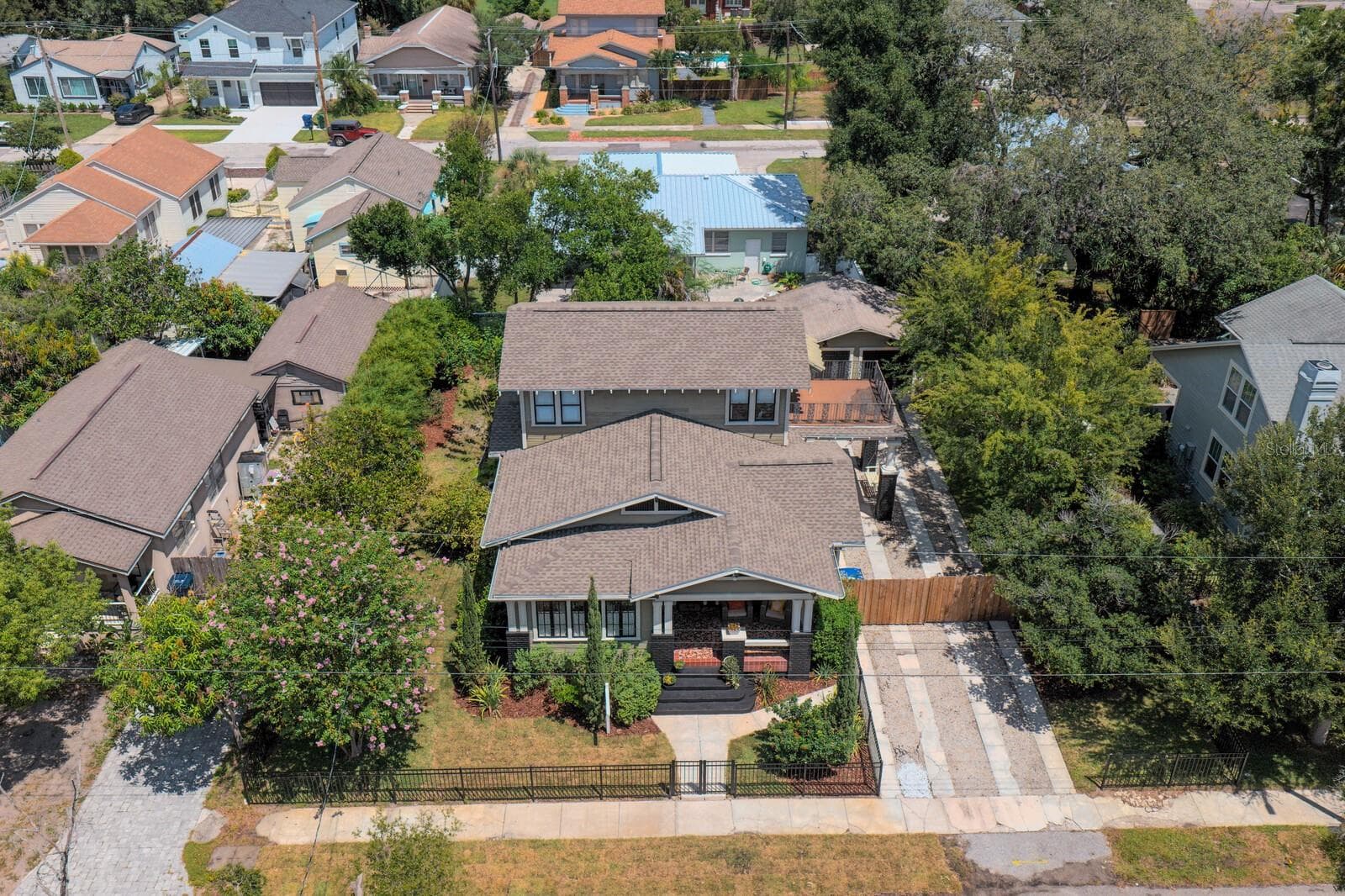 AERIAL VIEW - 705 W WEST ST, TAMPA