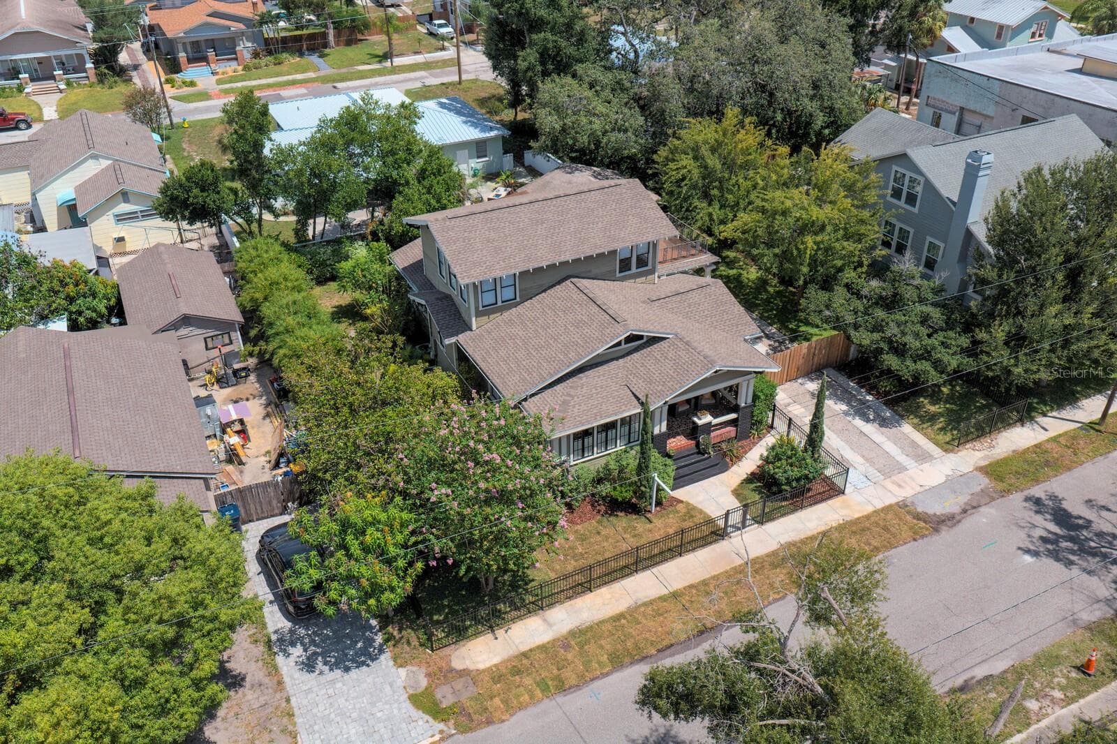 AERIAL VIEW - 705 W WEST ST, TAMPA