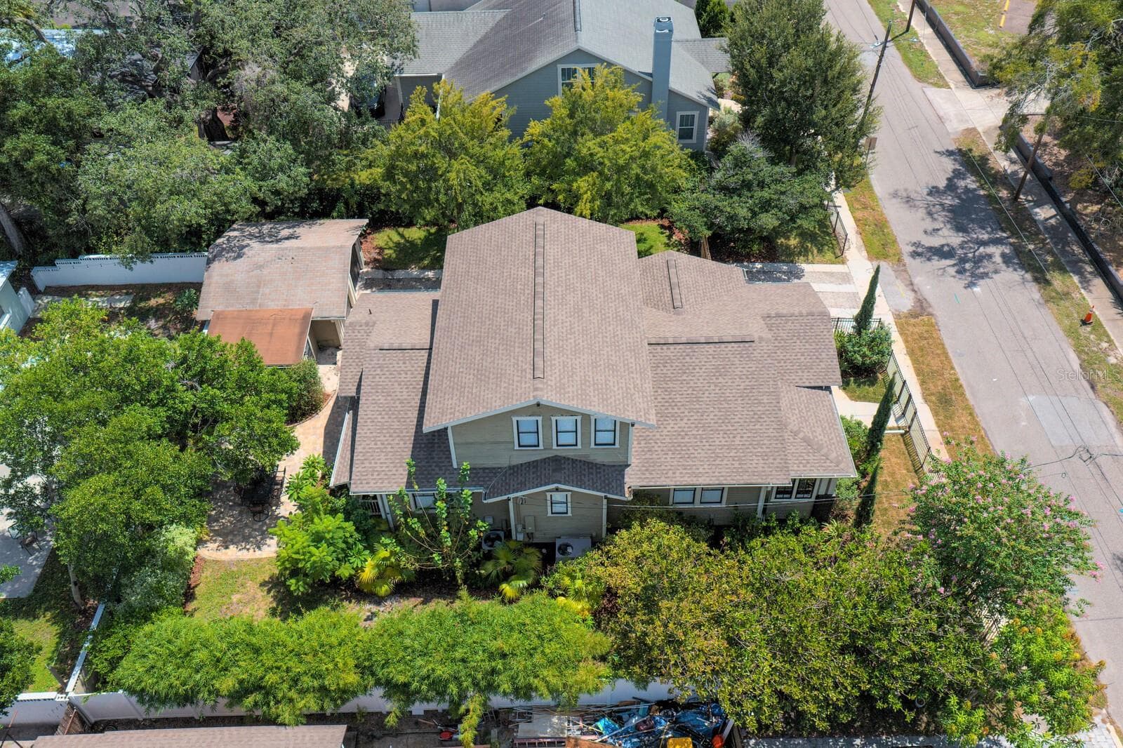 AERIAL VIEW - 705 W WEST ST, TAMPA
