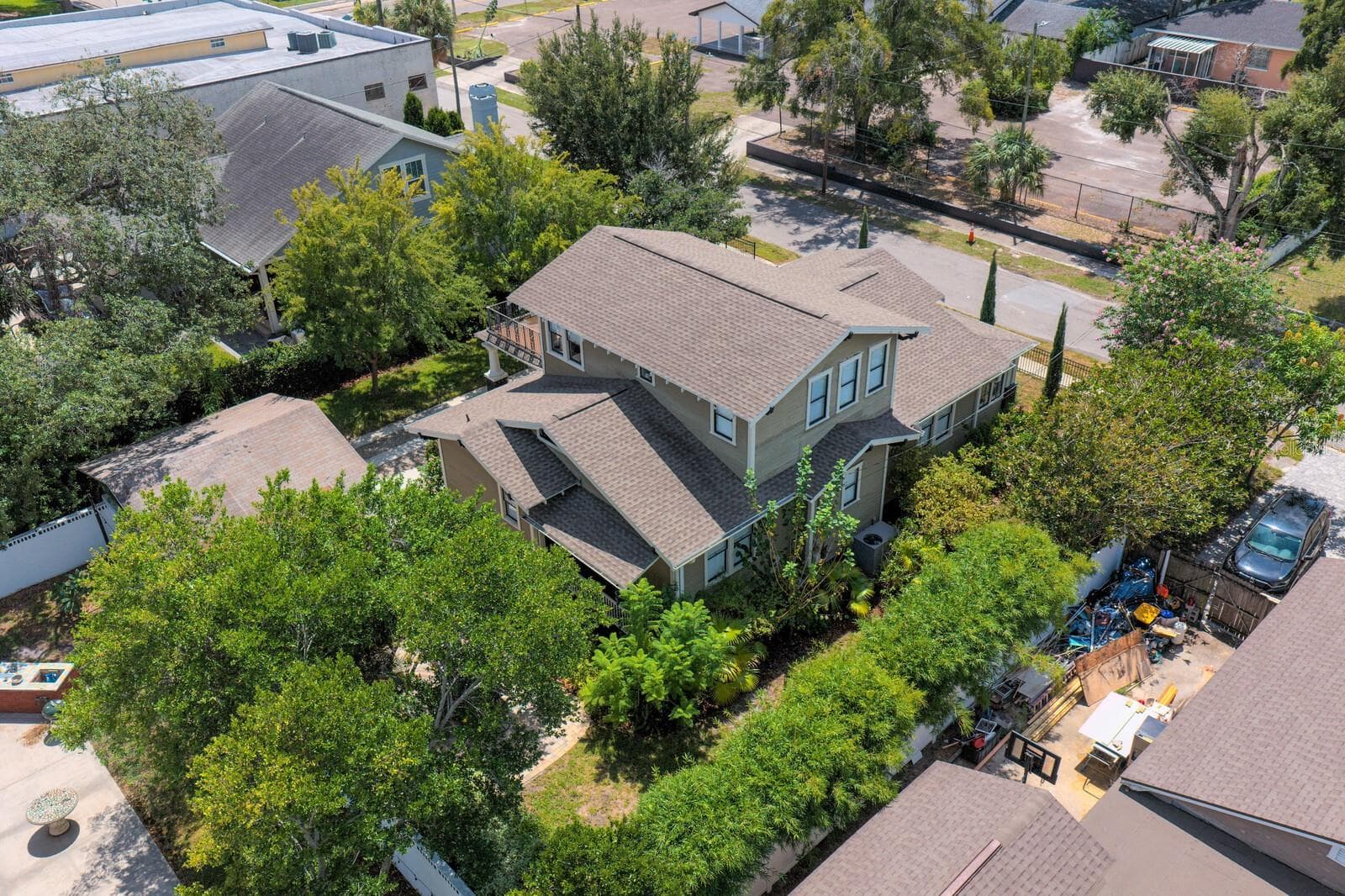 AERIAL VIEW - 705 W WEST ST, TAMPA