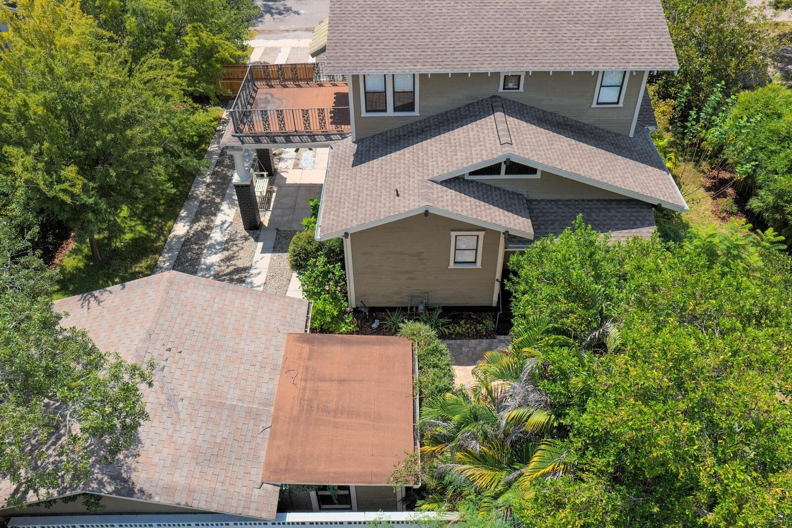 AERIAL VIEW - 705 W WEST ST, TAMPA