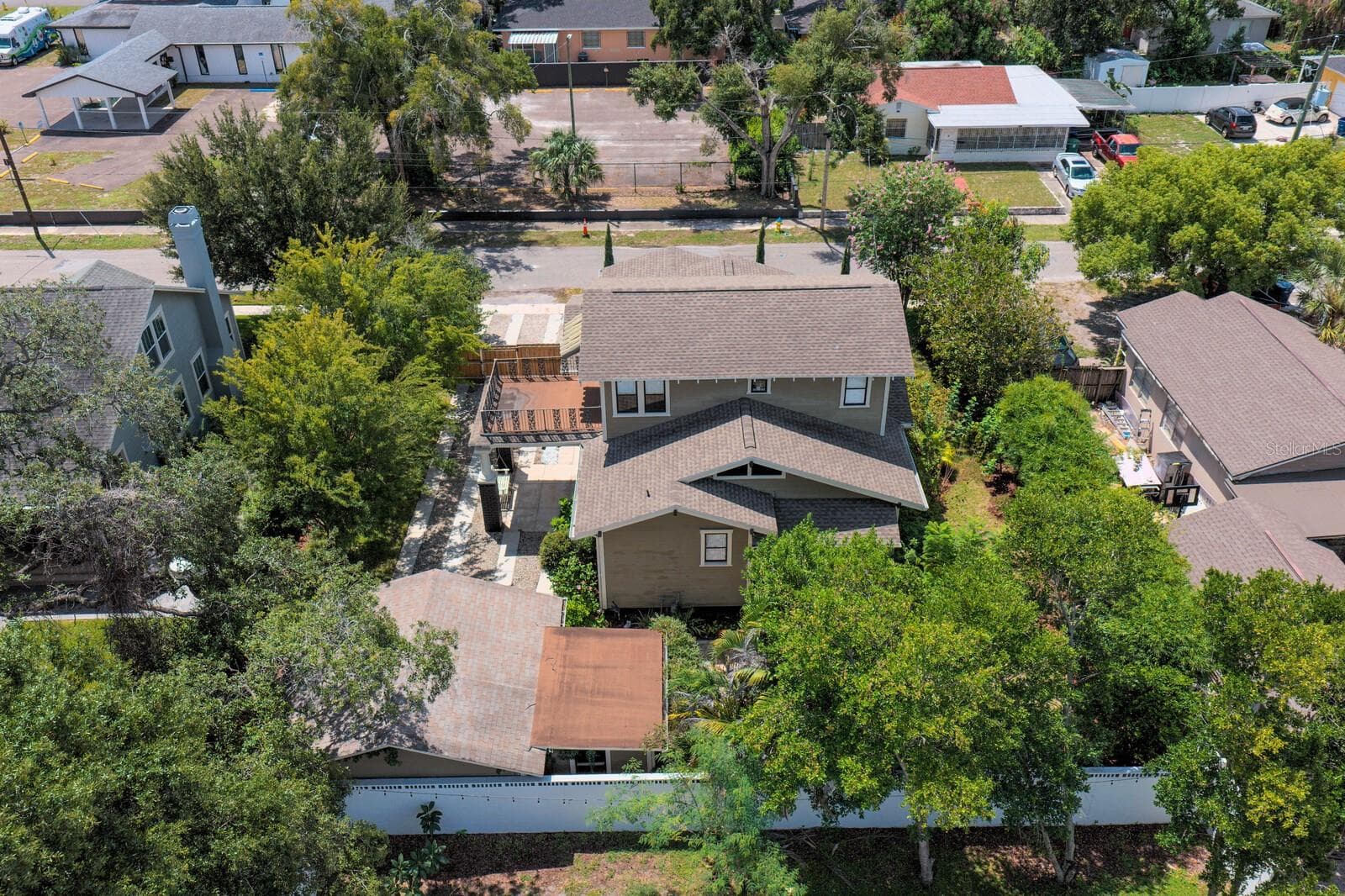 AERIAL VIEW - 705 W WEST ST, TAMPA