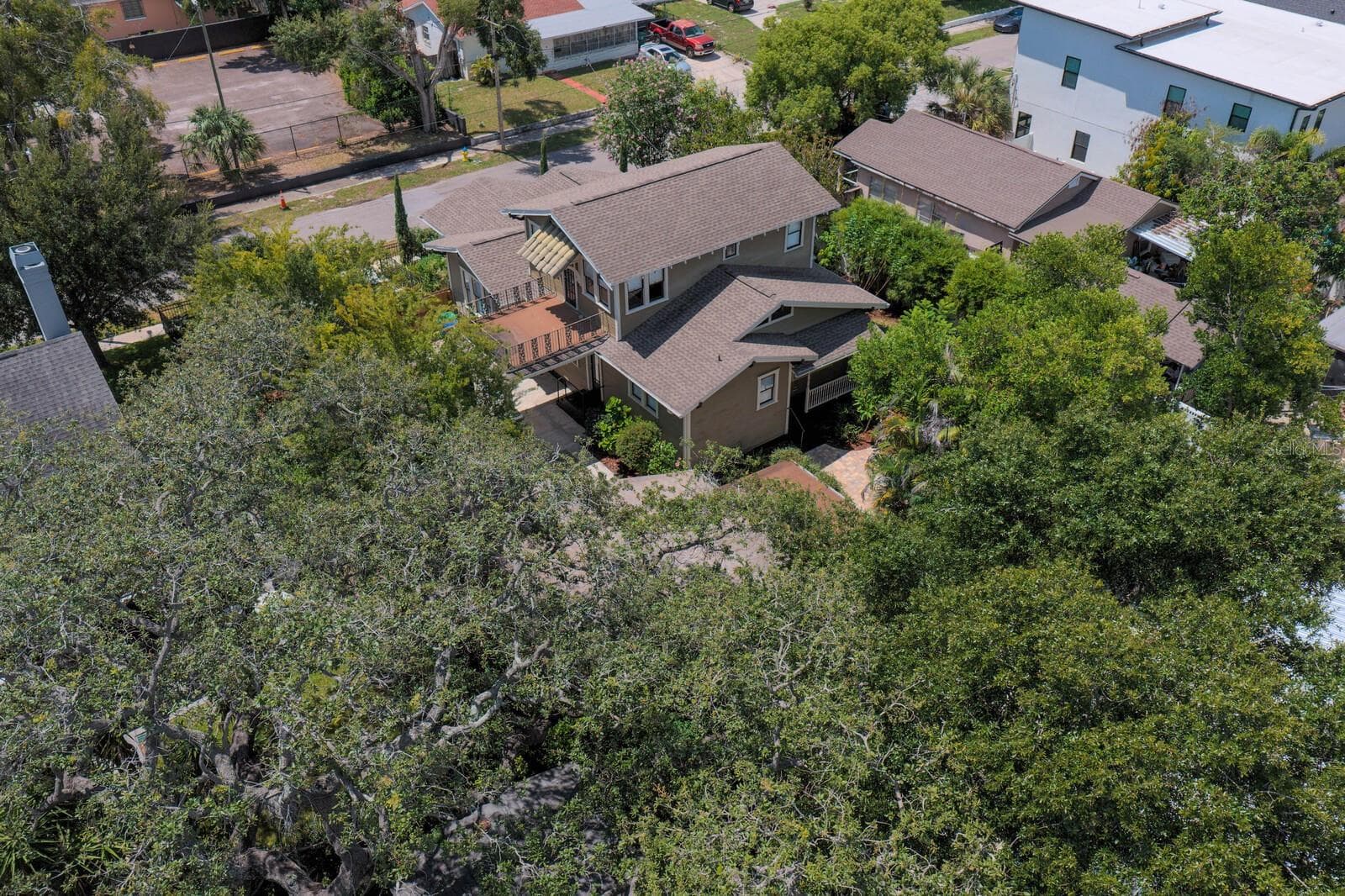 AERIAL VIEW - 705 W WEST ST, TAMPA