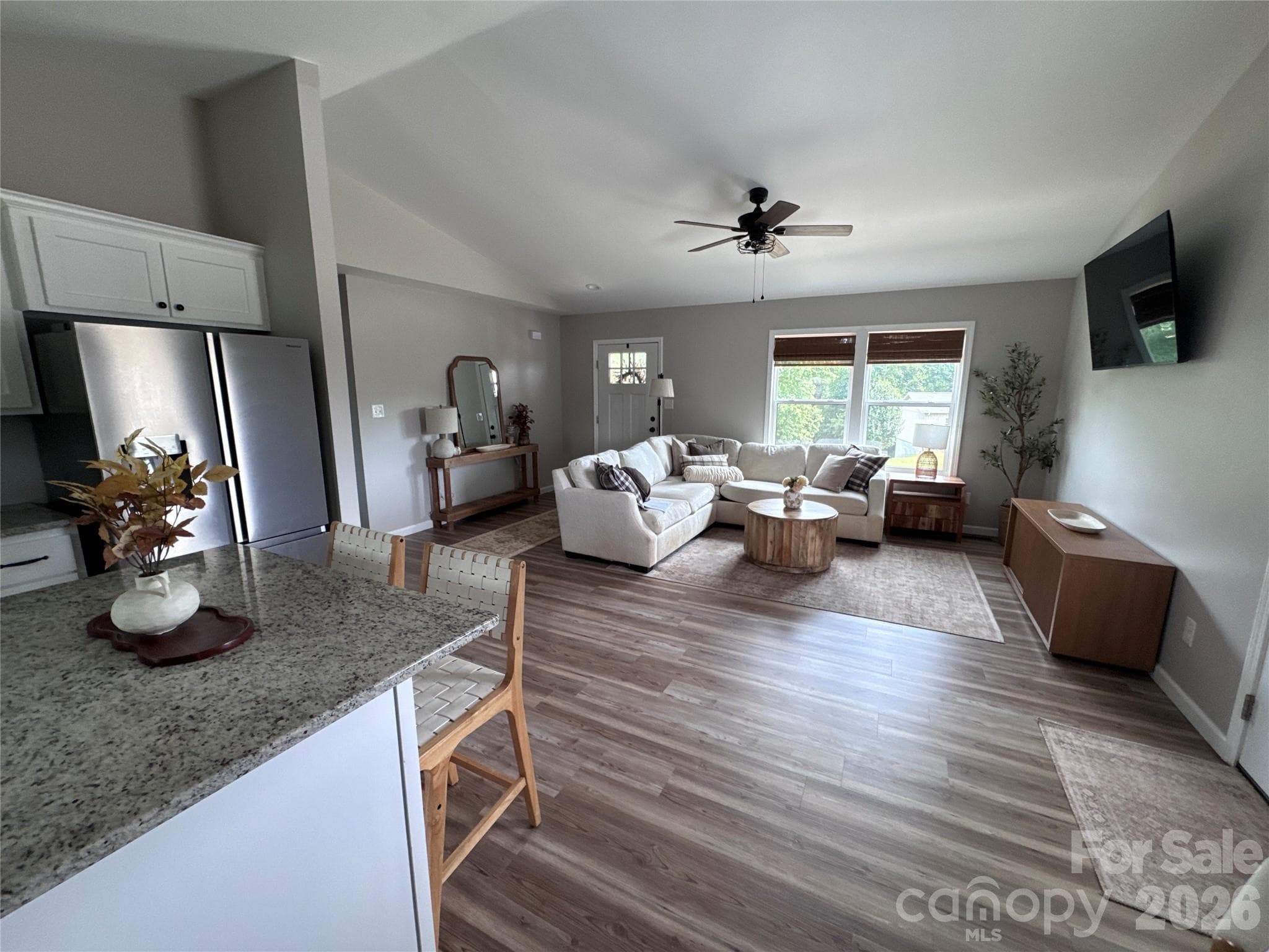 View of Living Room from Kitchen - 3535 High West Drive, Lenoir