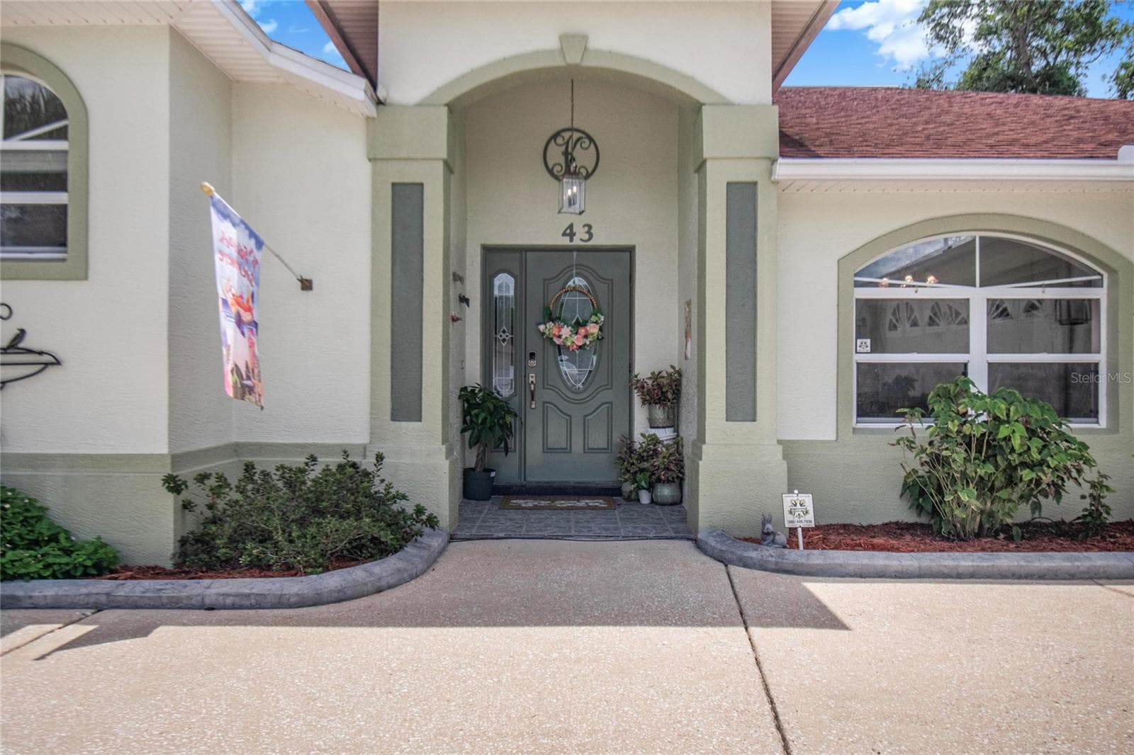 Front entryway - 43 FOLSON LN, PALM COAST