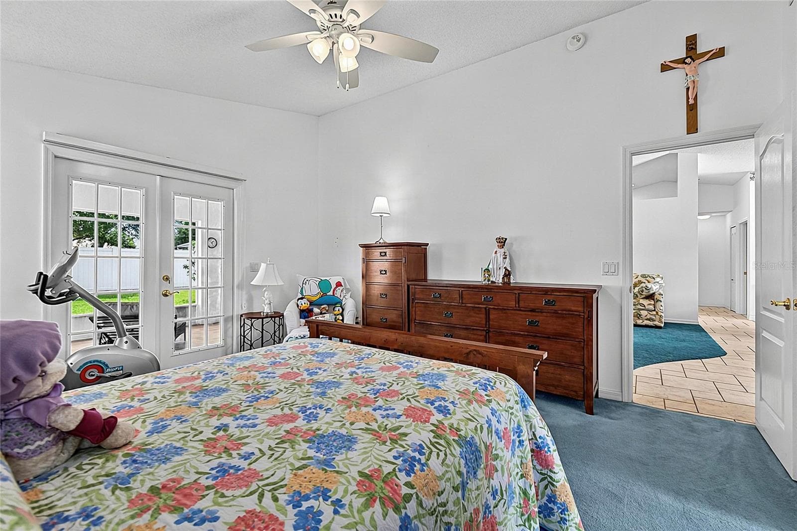 Primary bedroom - 43 FOLSON LN, PALM COAST