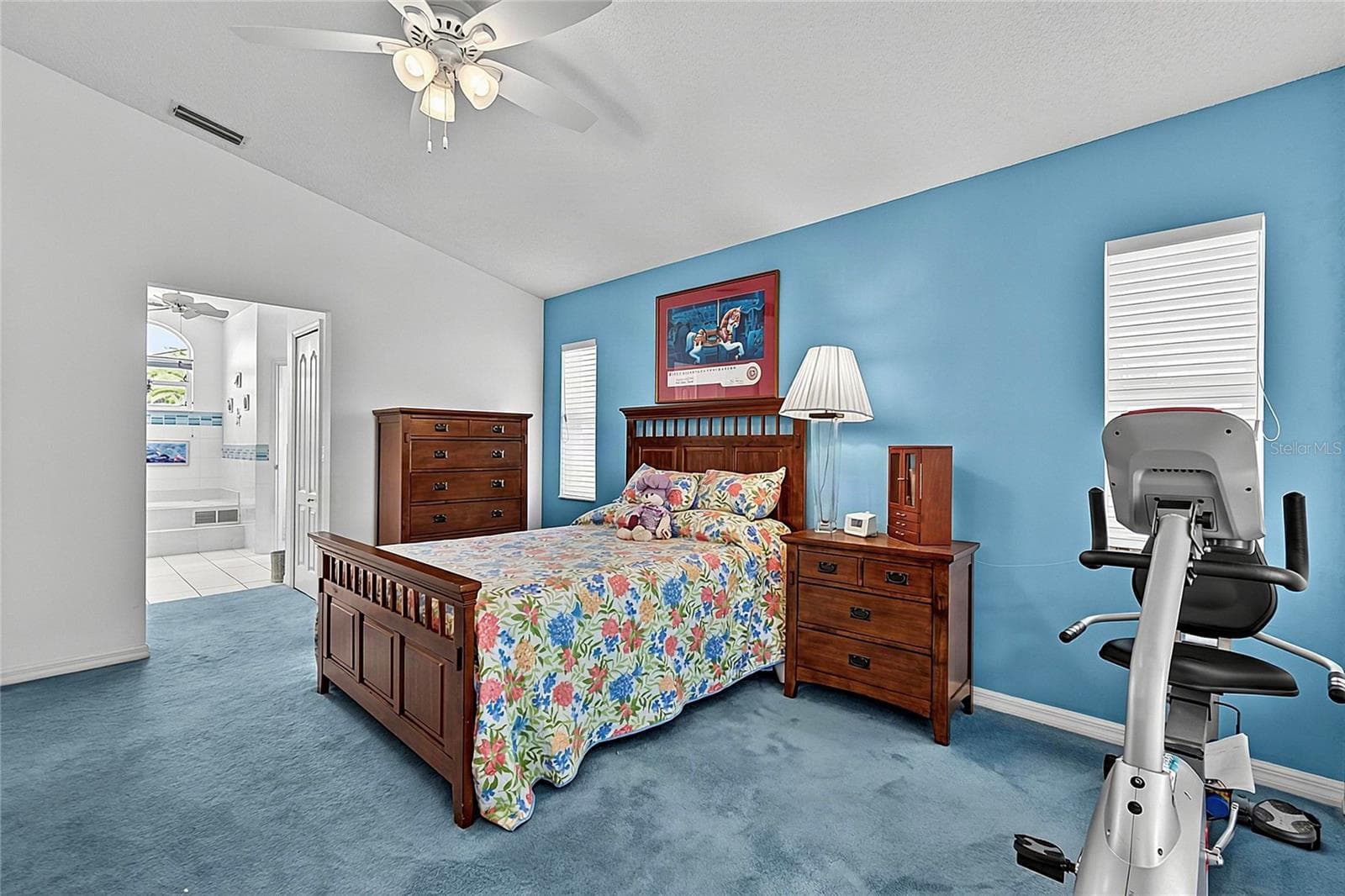Primary bedroom - 43 FOLSON LN, PALM COAST