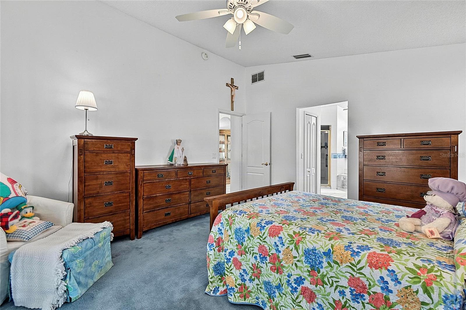 Primary bedroom - 43 FOLSON LN, PALM COAST