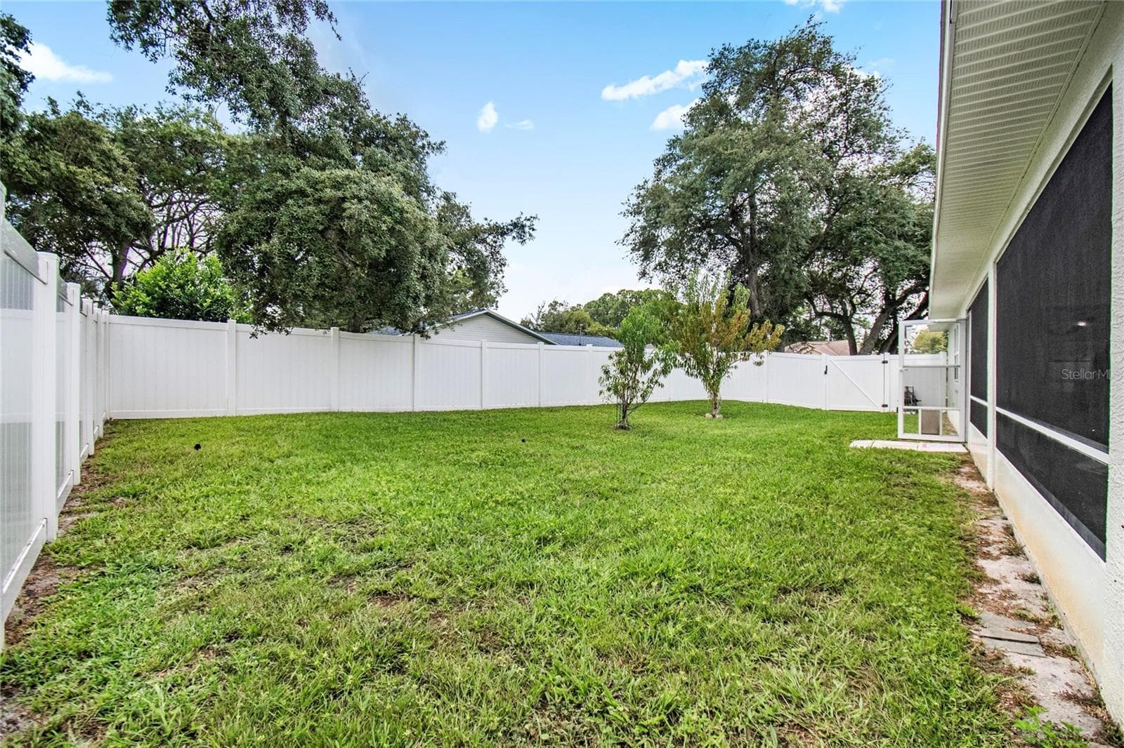 Fenced in backyard - 43 FOLSON LN, PALM COAST