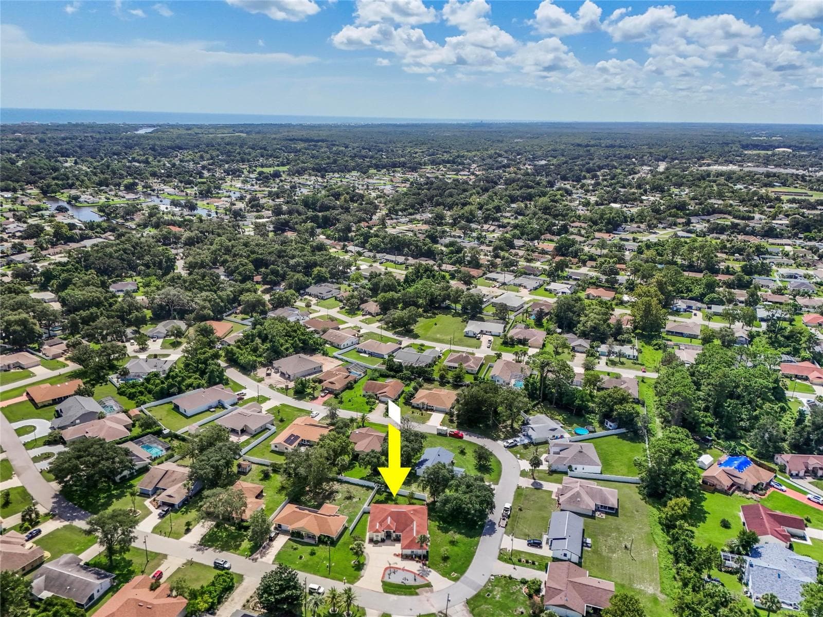 Aerial View - 43 FOLSON LN, PALM COAST