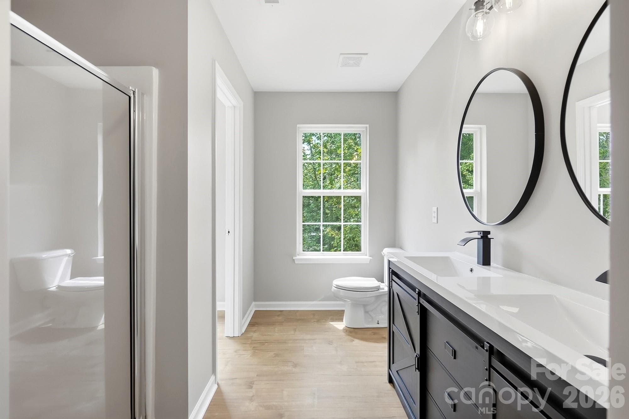 Primary Bathroom with walk-in closet - 11402 Heritage Green Drive, Cornelius