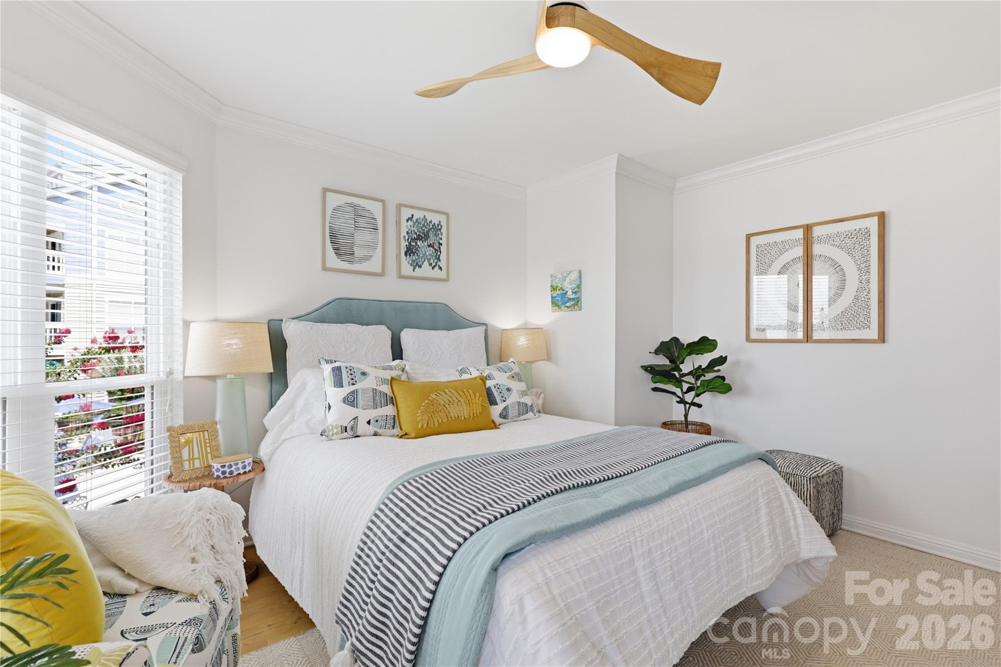 Relaxing primary bedroom with space to unwind. - 932 Southwest Drive, Davidson