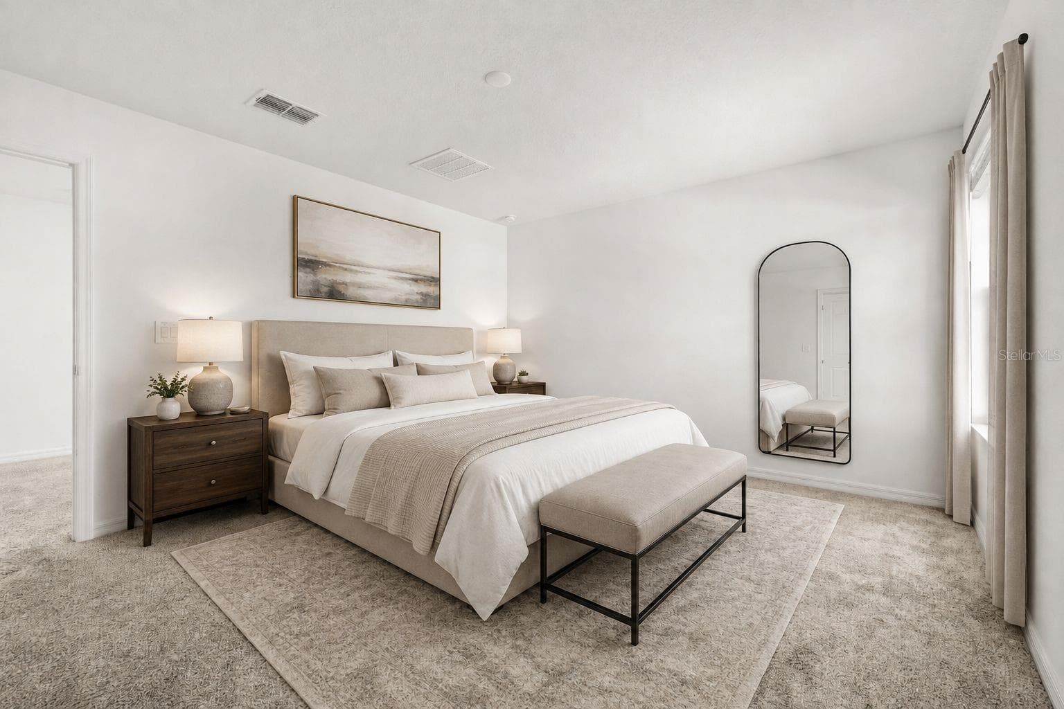 Staged Owner's Suite - 1334 DIEGO TER, WINTER HAVEN