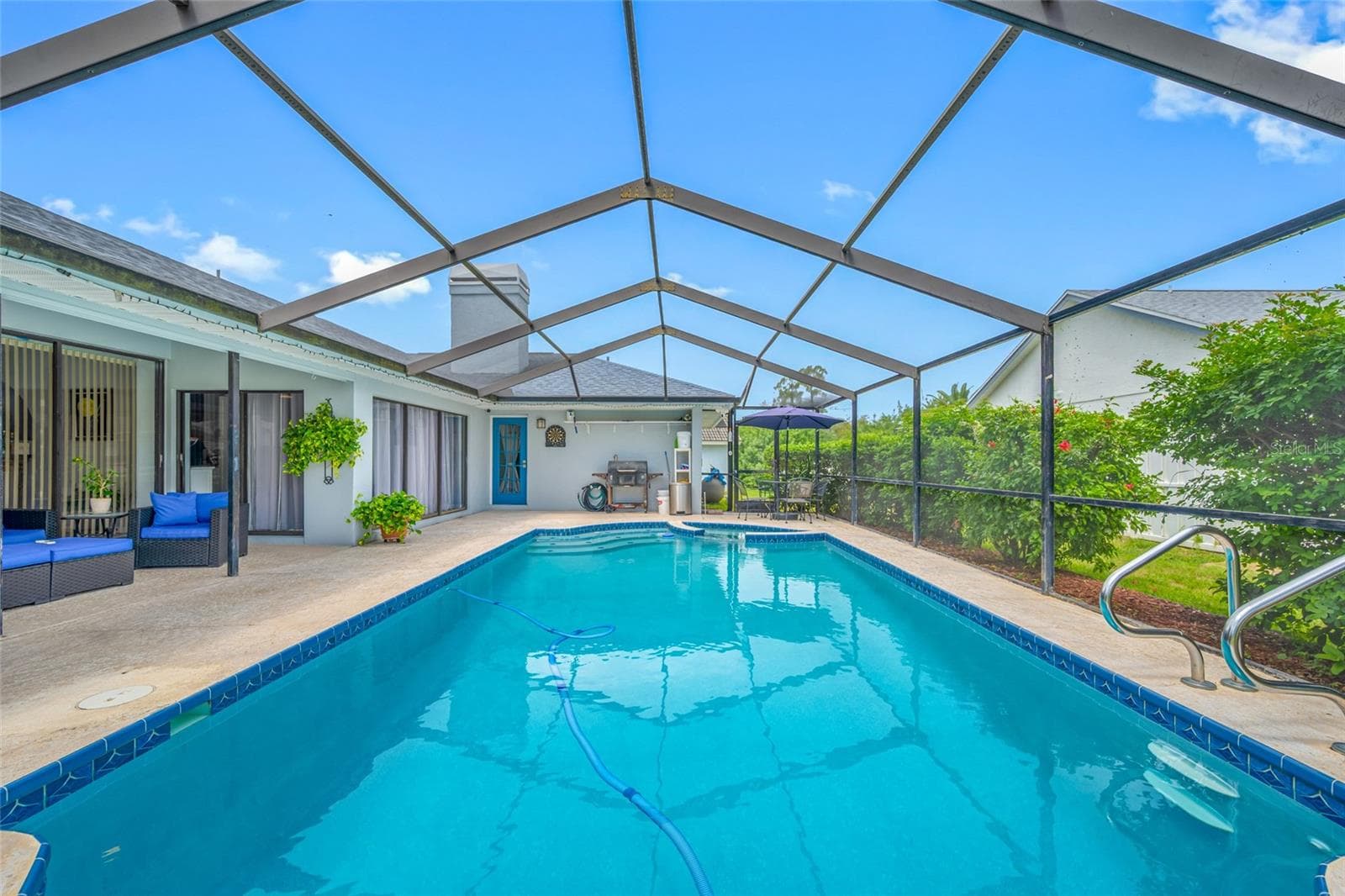 Screened Pool - 3225 HEARTHSTONE CT, HOLIDAY