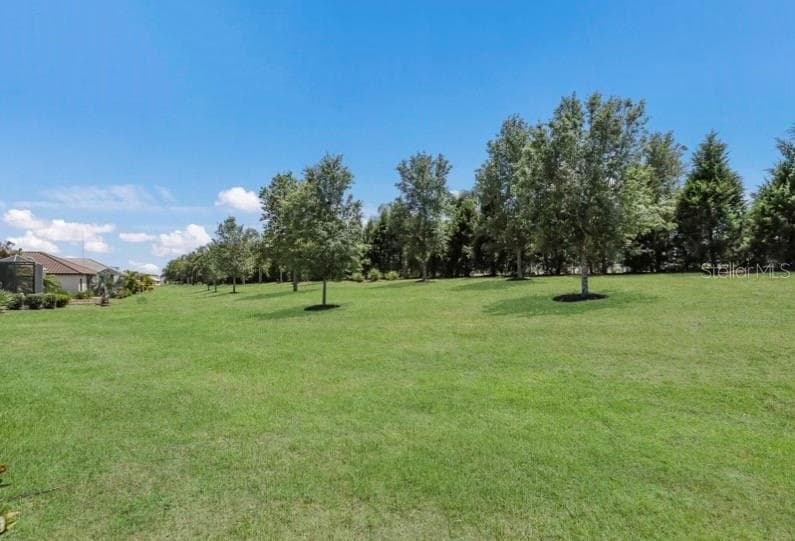 backyard view - 13012 DEEP BLUE PL, BRADENTON