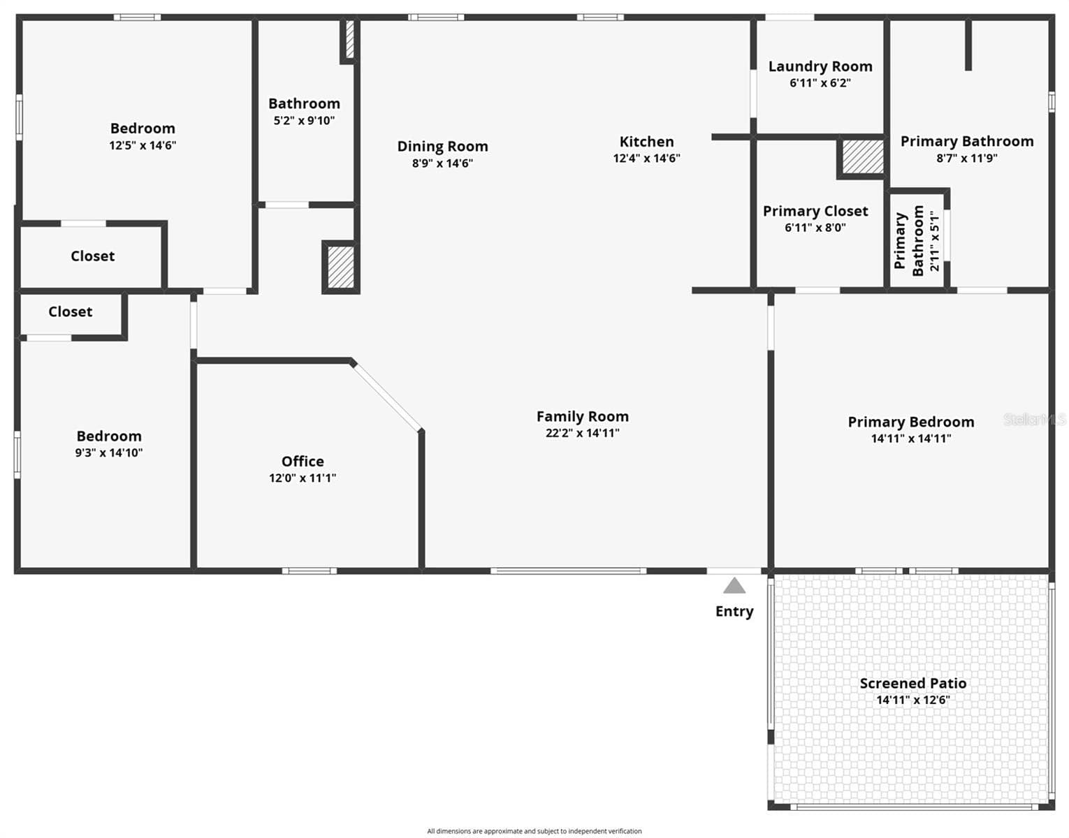 Home layout. - 38417 MONET DR, ZEPHYRHILLS