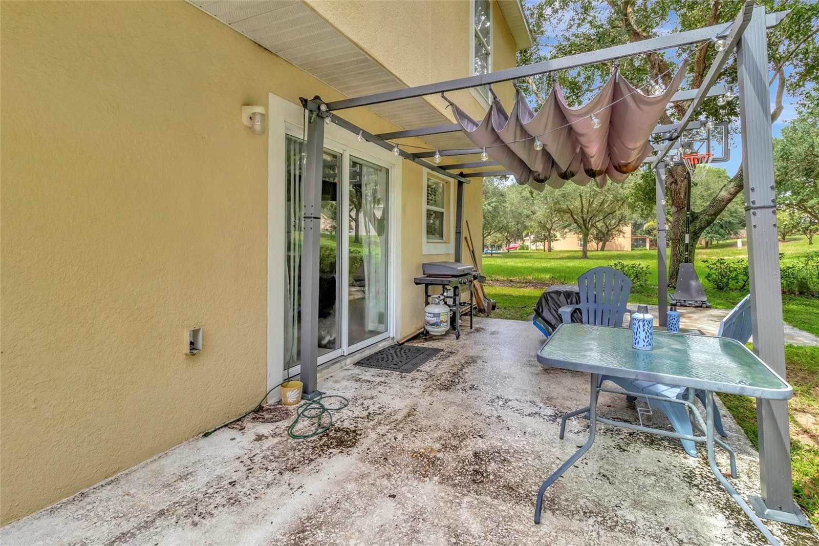 Rear Patio - 216 TRES REYES LN, GROVELAND