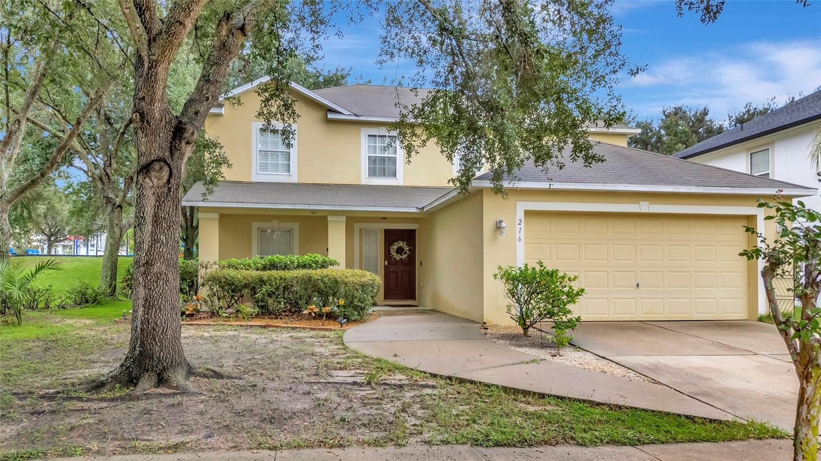 Front - 216 TRES REYES LN, GROVELAND