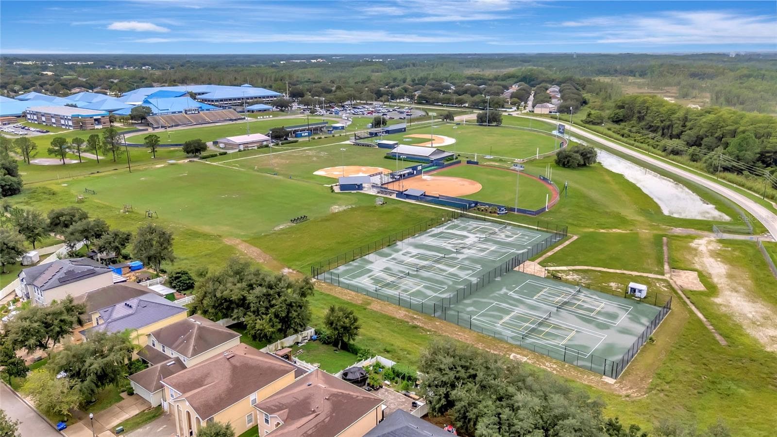 Community Aerial - 216 TRES REYES LN, GROVELAND