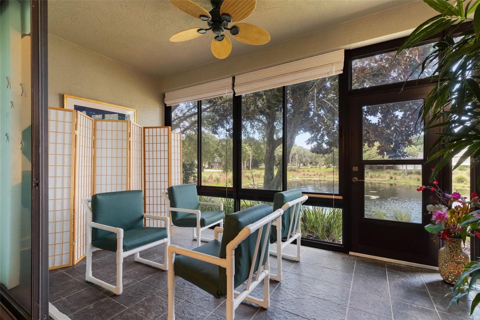 Waterfront Patio - 7 RIVER LANDING DR, PALM COAST