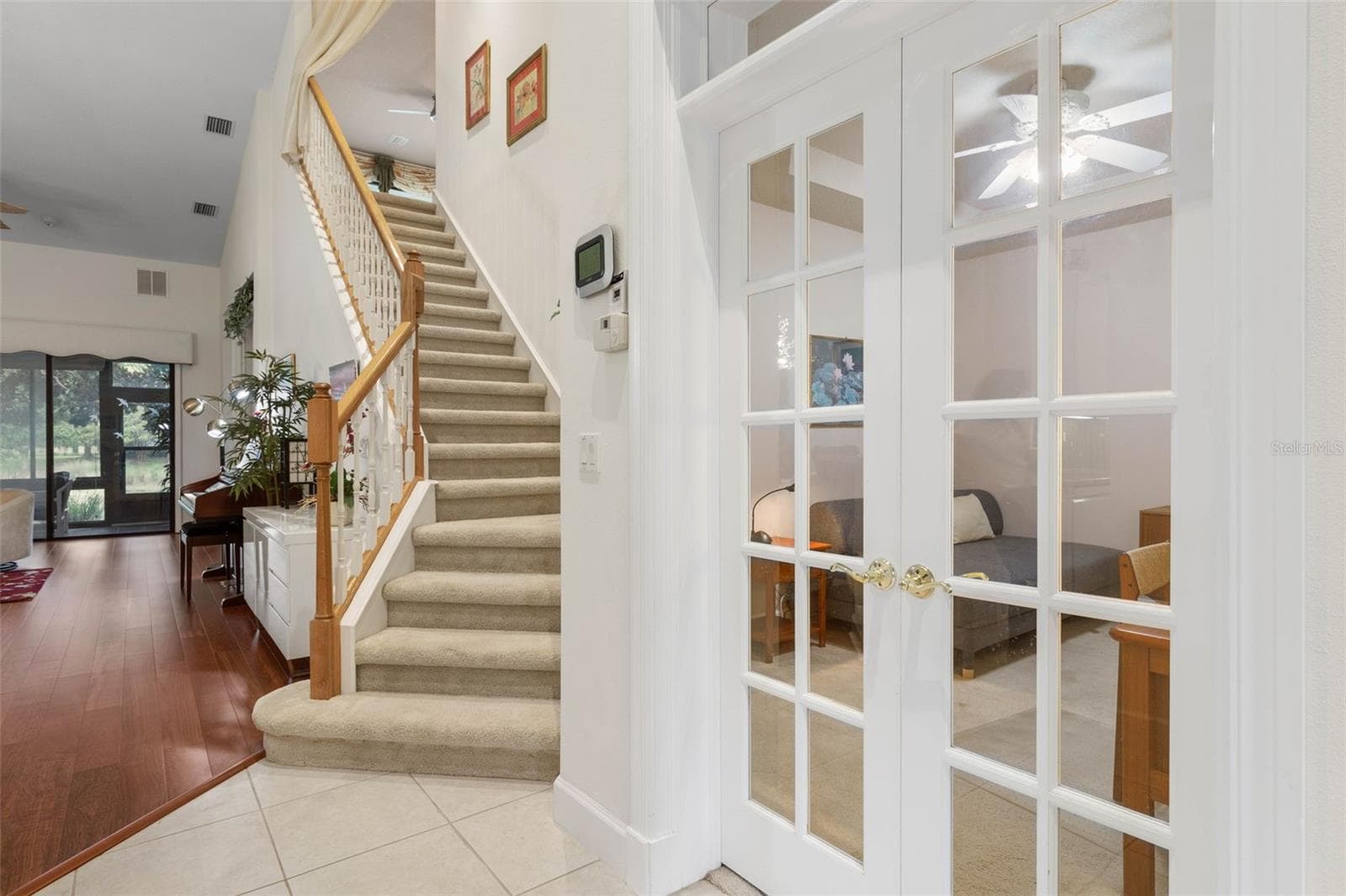 Office/Den with Glass French Doors - 7 RIVER LANDING DR, PALM COAST
