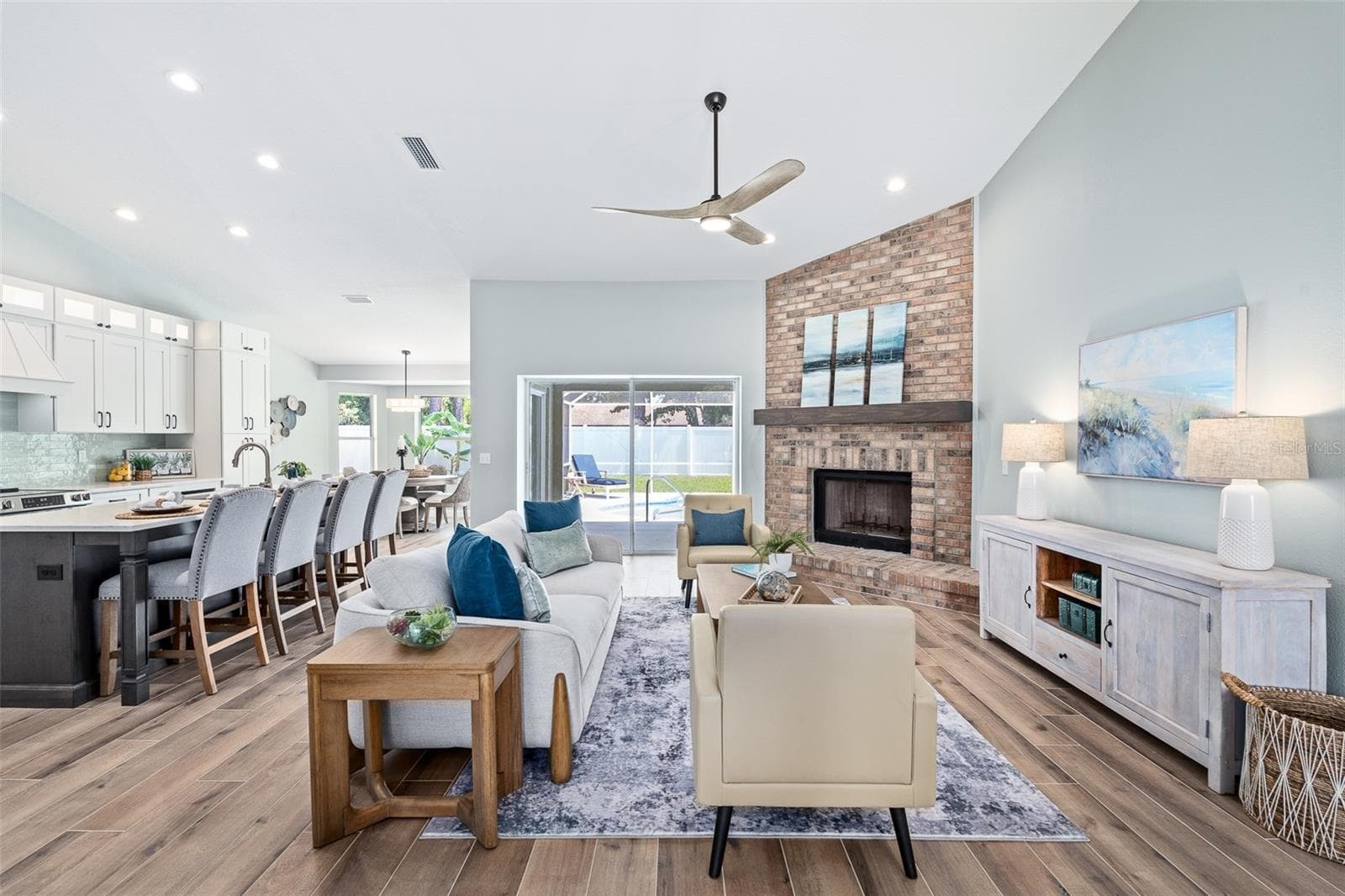 Living Room - 173 BAYSIDE DR, PALM COAST