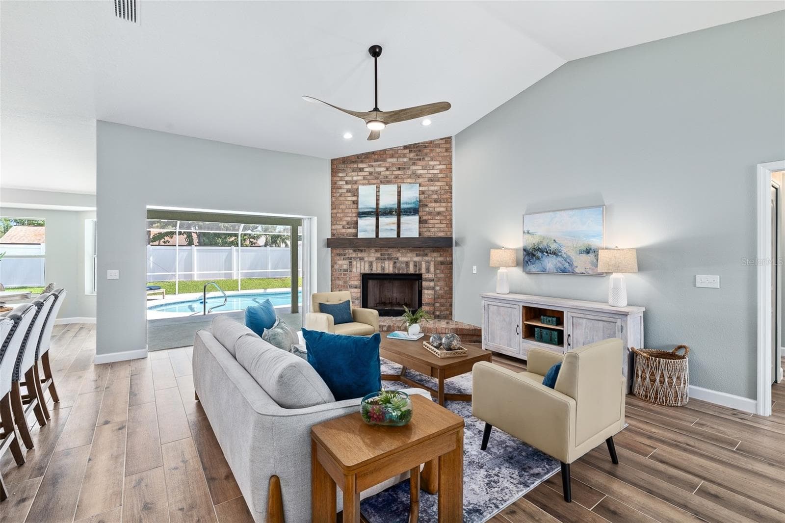 Living Room - 173 BAYSIDE DR, PALM COAST