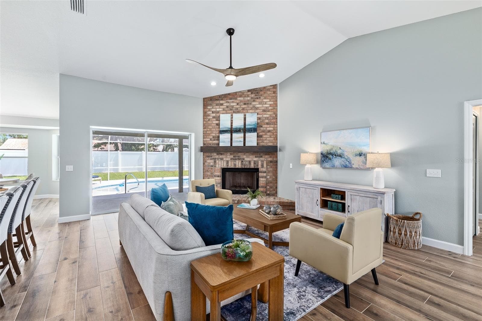 Living Room - 173 BAYSIDE DR, PALM COAST