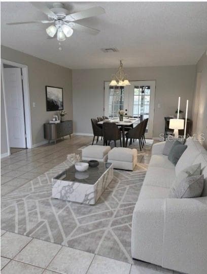 AI staged for ideas for Living Dining Room - 2942 GREYNOLDS ST, DELTONA