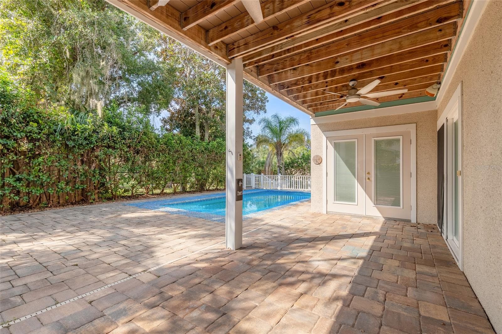 Covered area - 130 HERNANDEZ AVE, ORMOND BEACH