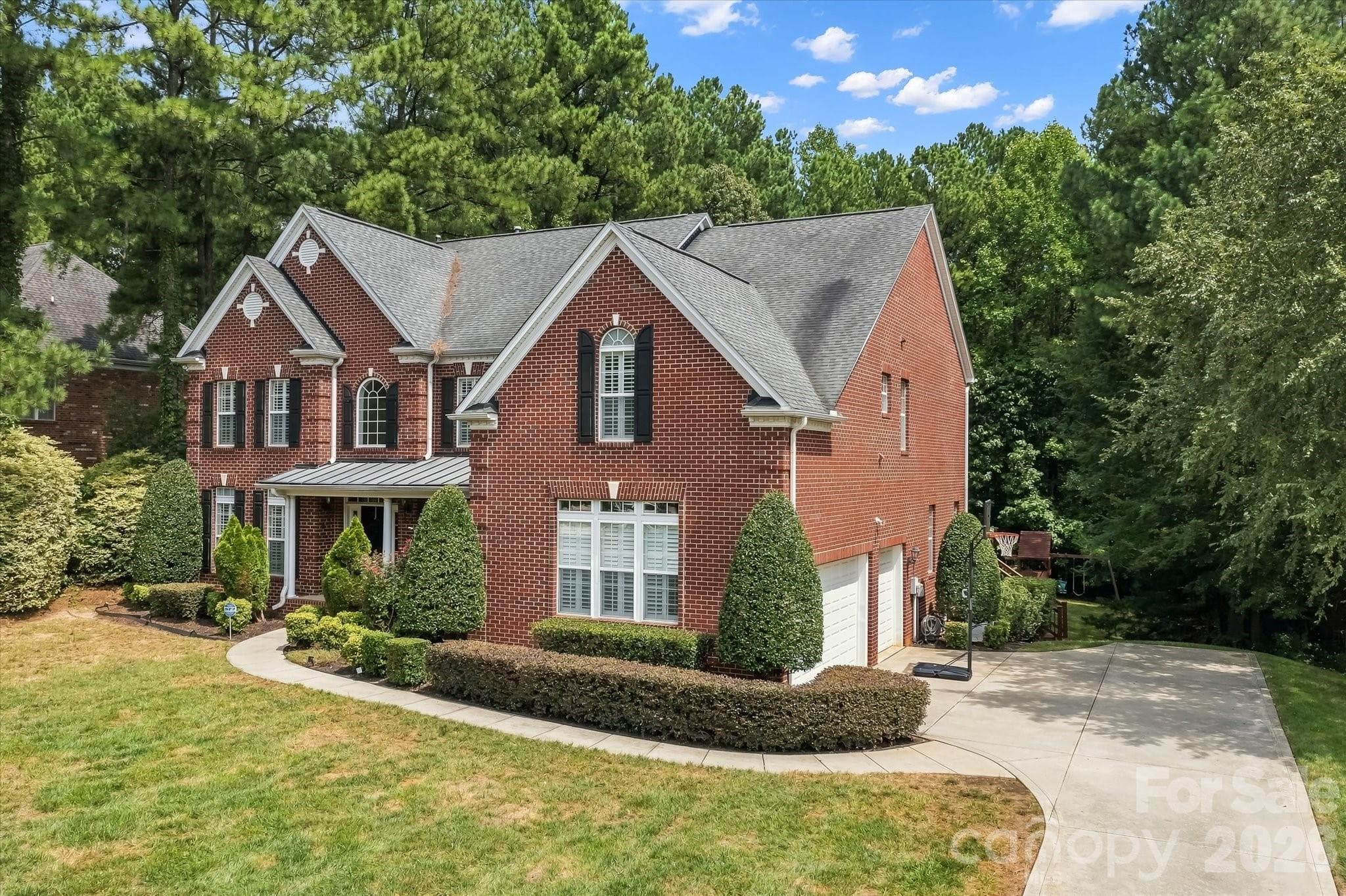 Driveway View - 309 Stonewater Bay Lane, Mount Holly