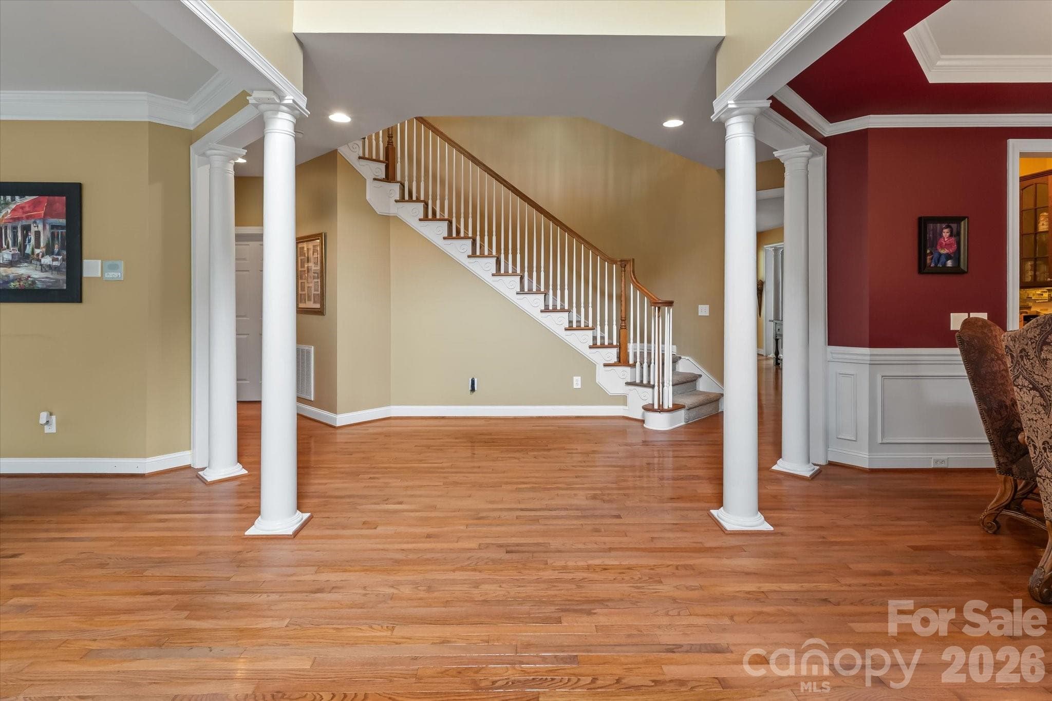 Entrance Foyer - 309 Stonewater Bay Lane, Mount Holly