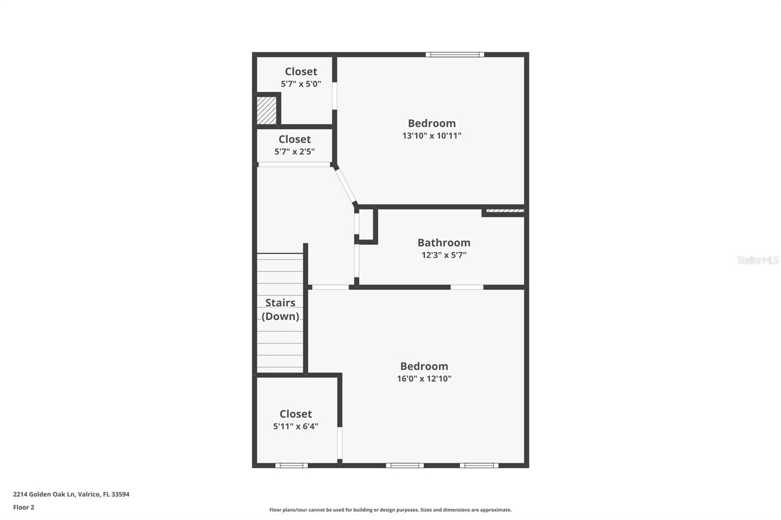 floor plan - 2214 GOLDEN OAK LN, VALRICO