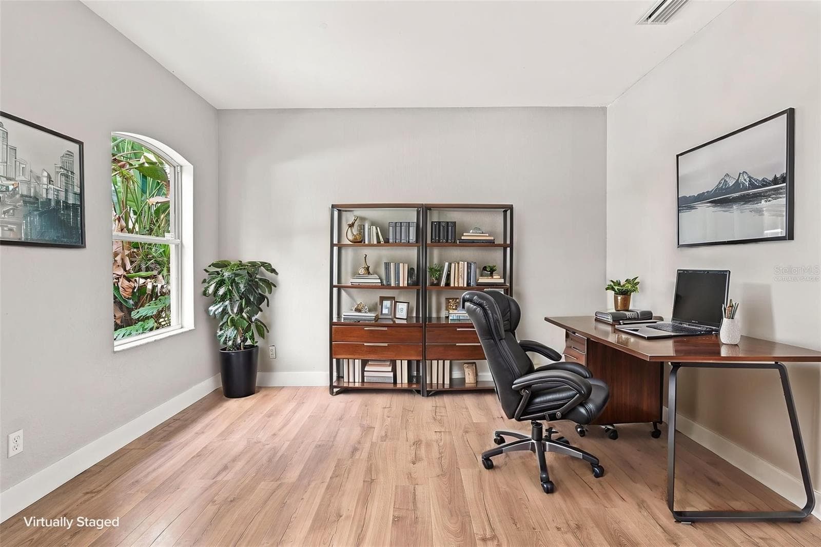 Office/Den Virtually Staged - 1464 HALACKA RD, NORTH PORT