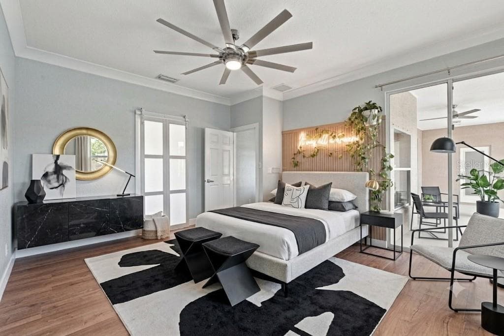Primary Bedroom Suite Virtually Staged - 1464 HALACKA RD, NORTH PORT