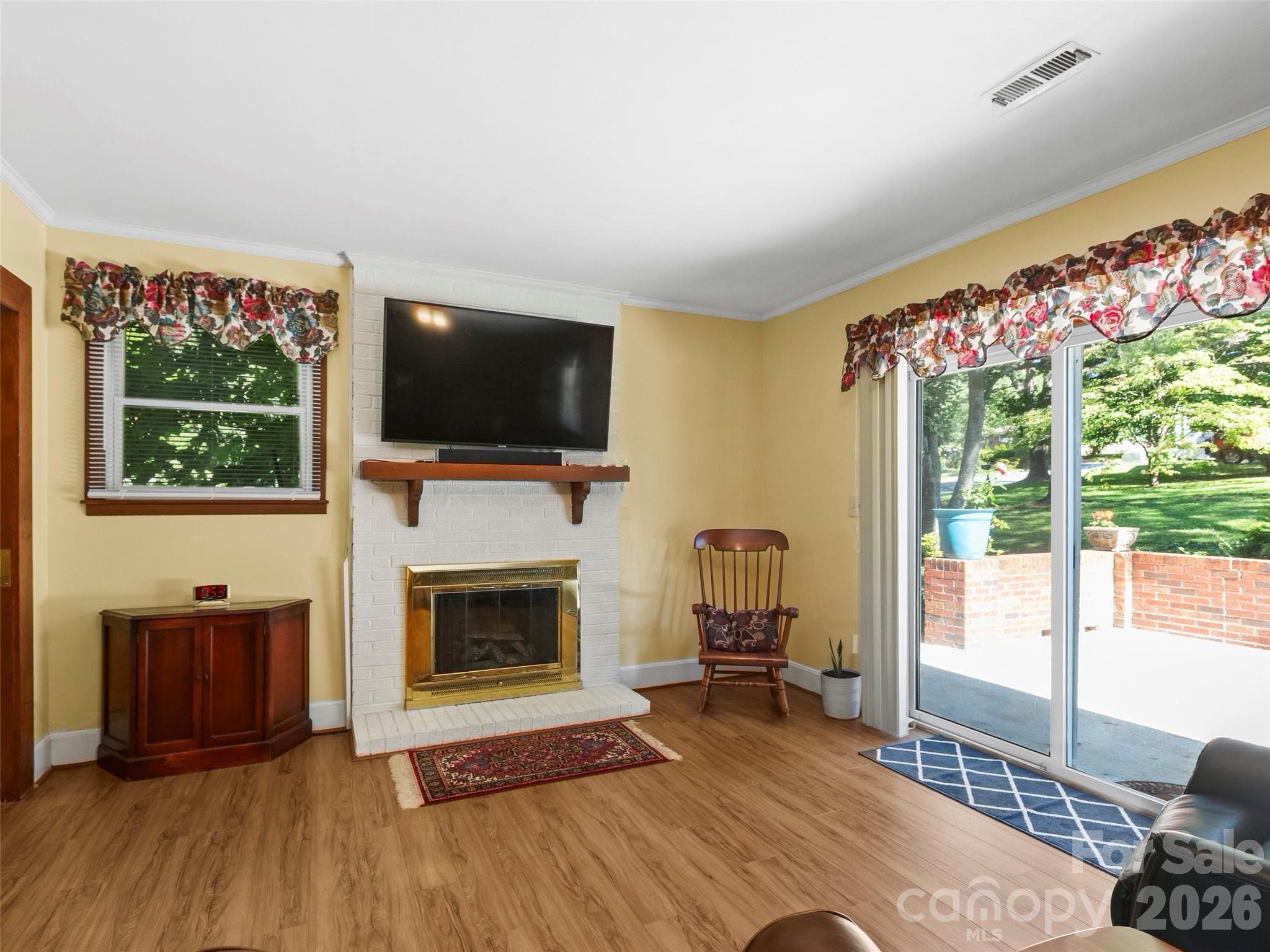 Basement apartment living space - 101 Castlerock Drive, Asheville