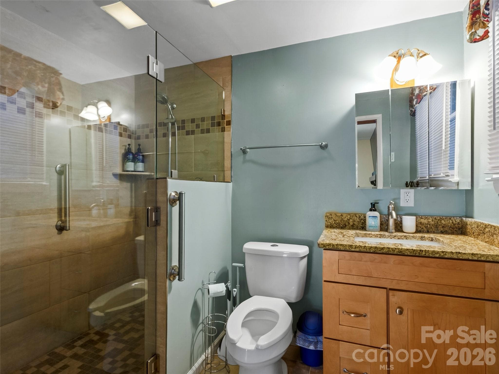 Basement apartment bathroom - 101 Castlerock Drive, Asheville