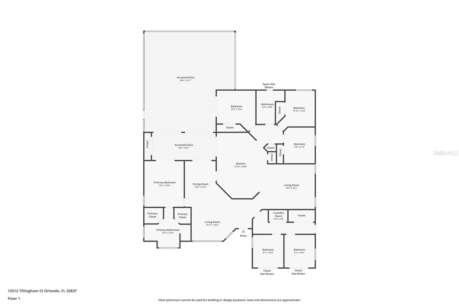 Single Family Residence at 12512 TILLINGHAM CT, ORLANDO, photo 41 of 41