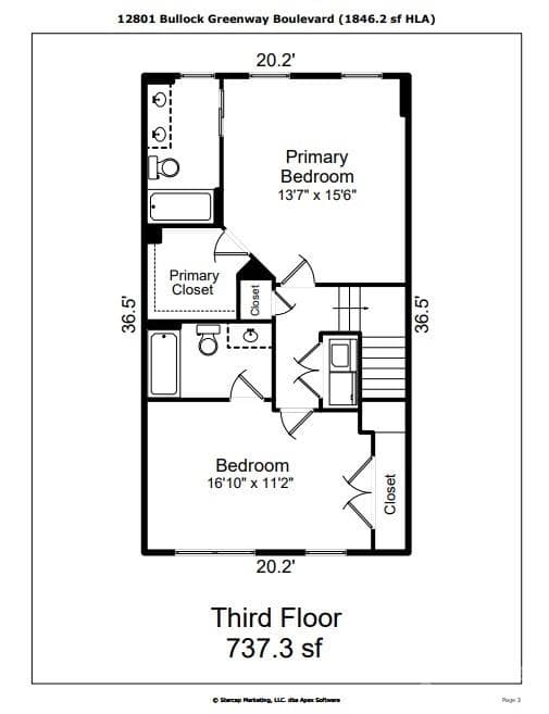 Townhouse at 12801 Bullock Greenway Boulevard, Charlotte, photo 43 of 43