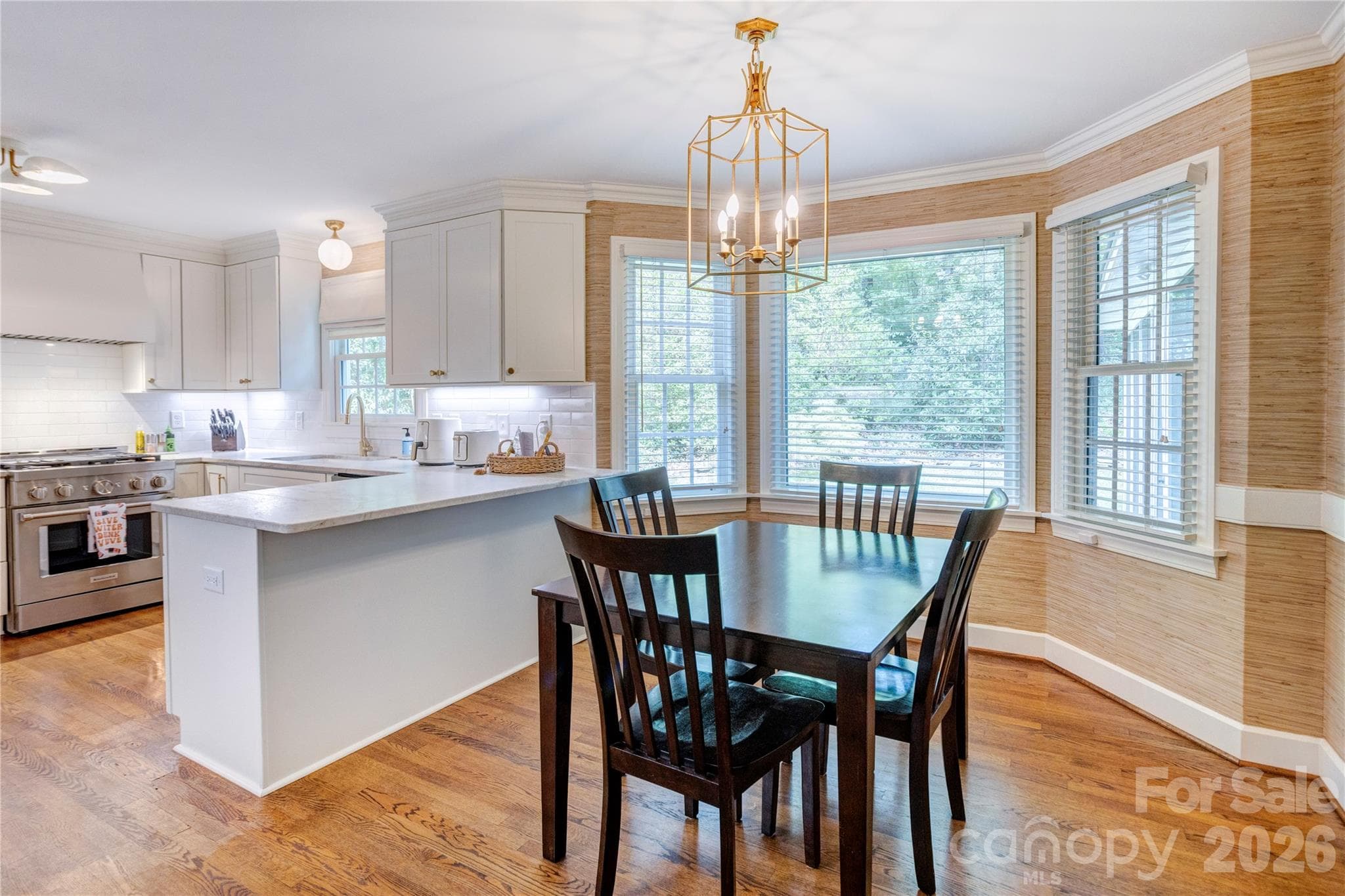 A cozy breakfast nook, ideal for easing into your morning. - 215 Bethel Drive, Salisbury