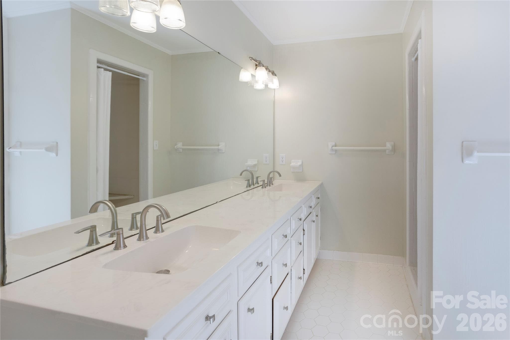 Bright, clean and spacious... the primary bathroom is a true retreat. - 215 Bethel Drive, Salisbury