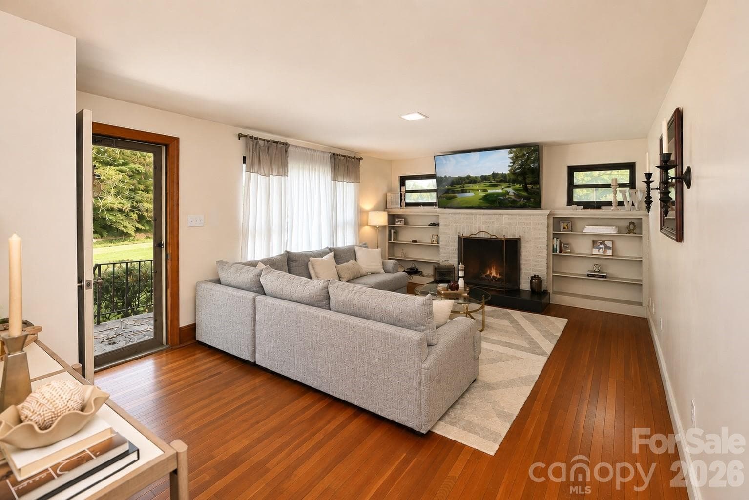 Living Room - 8031 George Hildebran School Road, Connelly Springs
